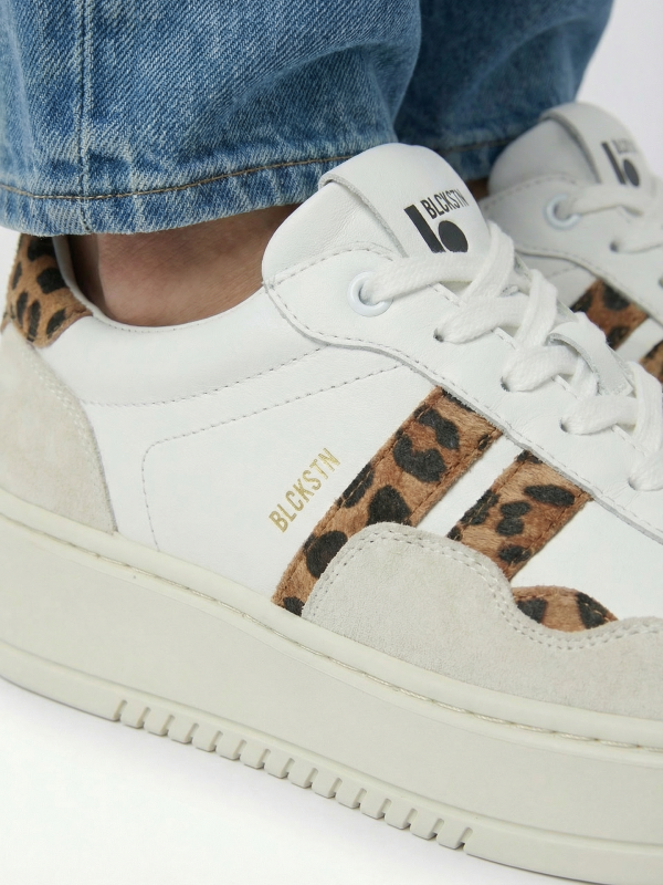 GARNET KODA - FL720 WHITE LEOPARD - Sneaker (low)