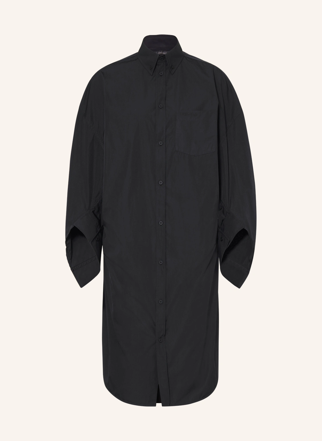 BALENCIAGA Hemdblusenkleid