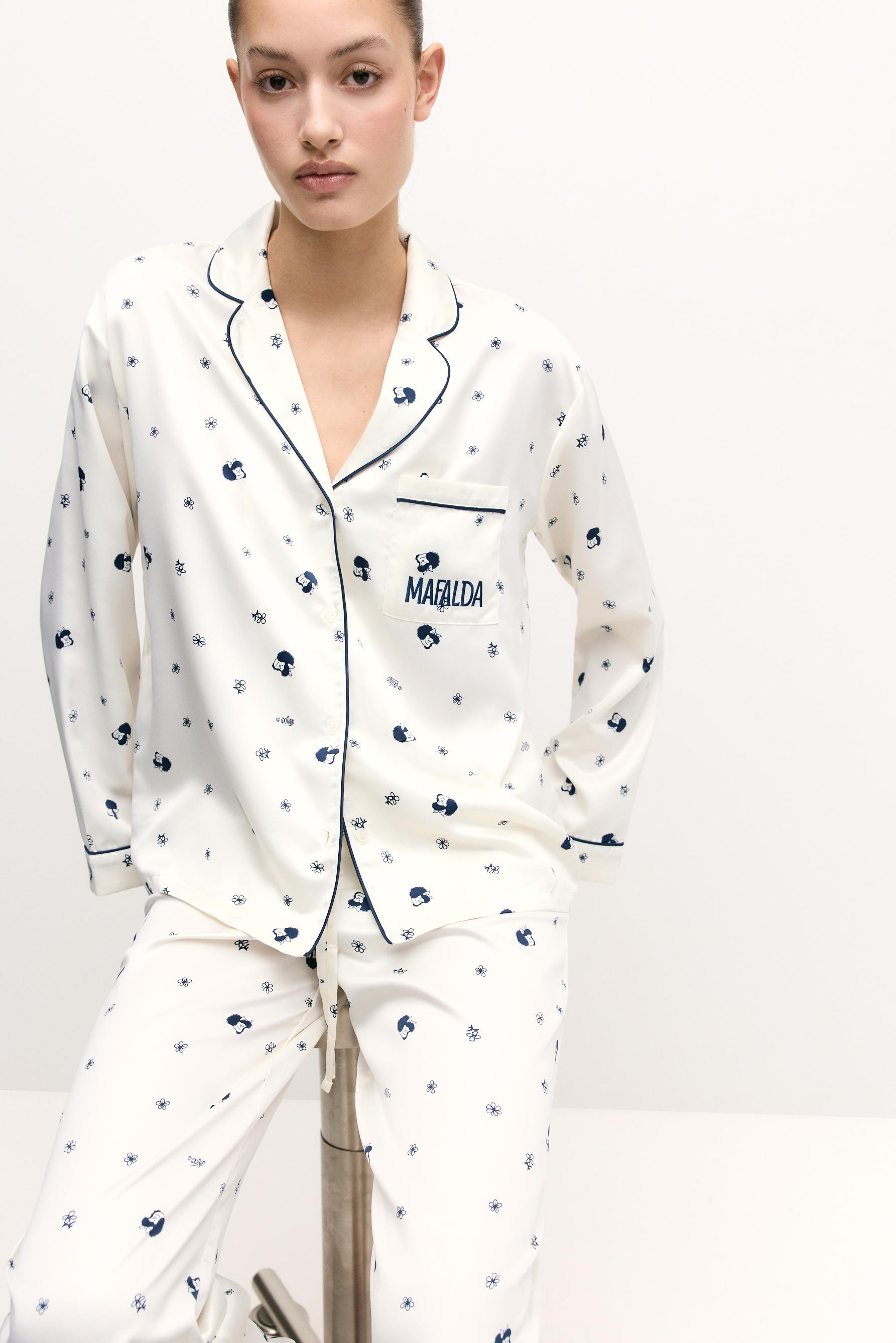Pijama camisero Mafalda