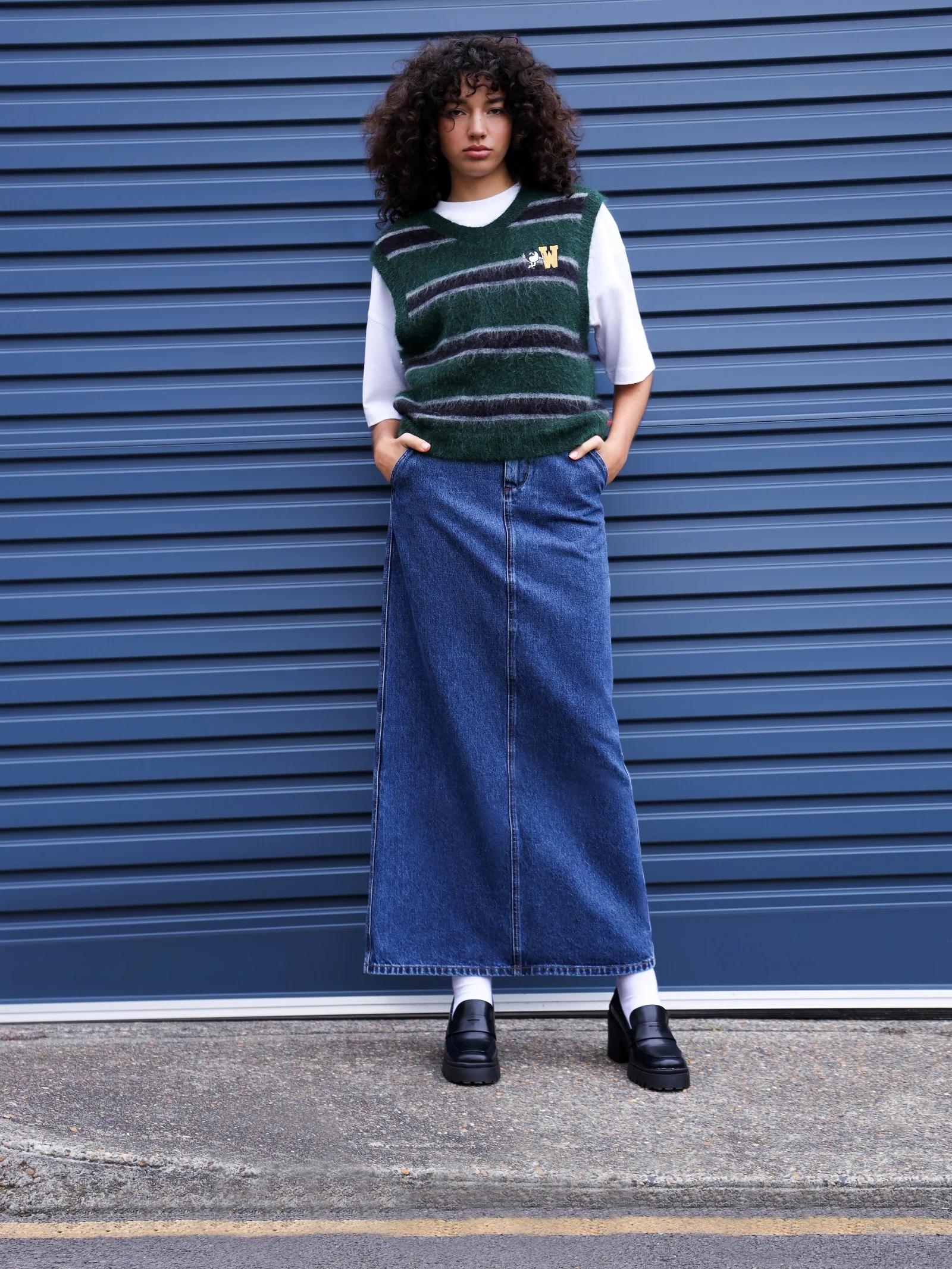 Freshman Fuzz Knit Vest