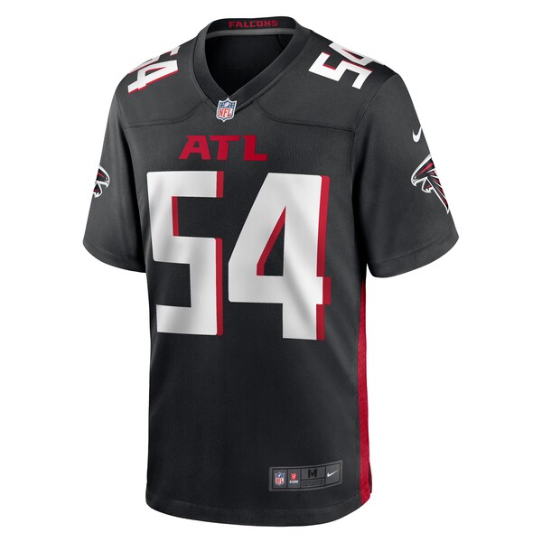 Justin Shaffer Atlanta Falcons Nike  Game Jersey -  Black