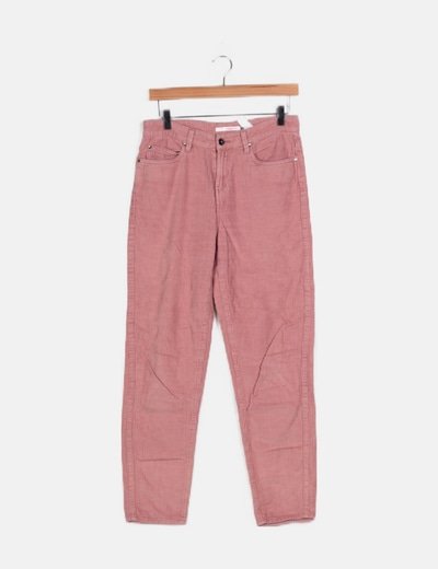 Camaïeu slacks straight Corduroy