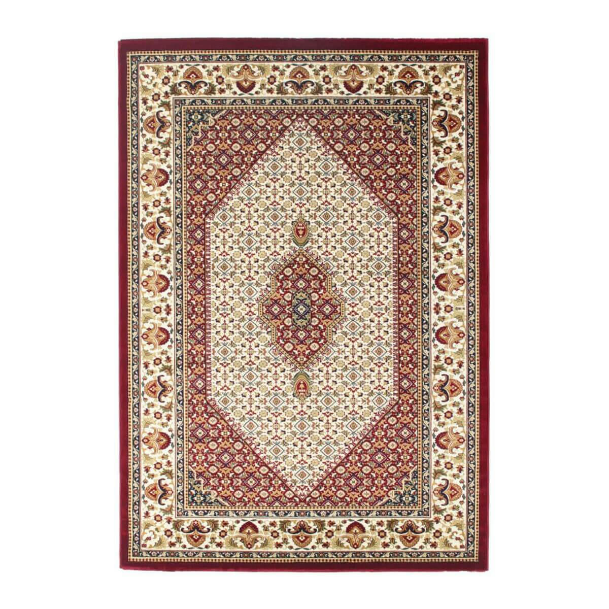 MOUNIA - Tapis  orientale en polypropylène rouge 120x170