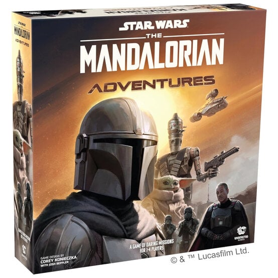 Star Wars Mandalorian Adventures Board Game