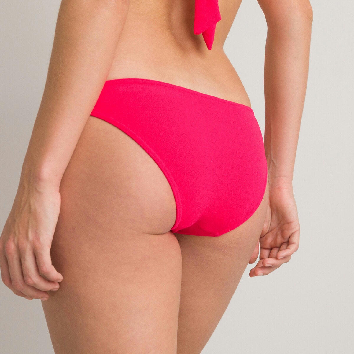 Bas de maillot de bain culotte, maille éponge