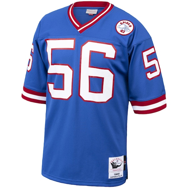 Lawrence Taylor New York Giants 1986 Authentic Throwback Retired Player Jersey - Royal