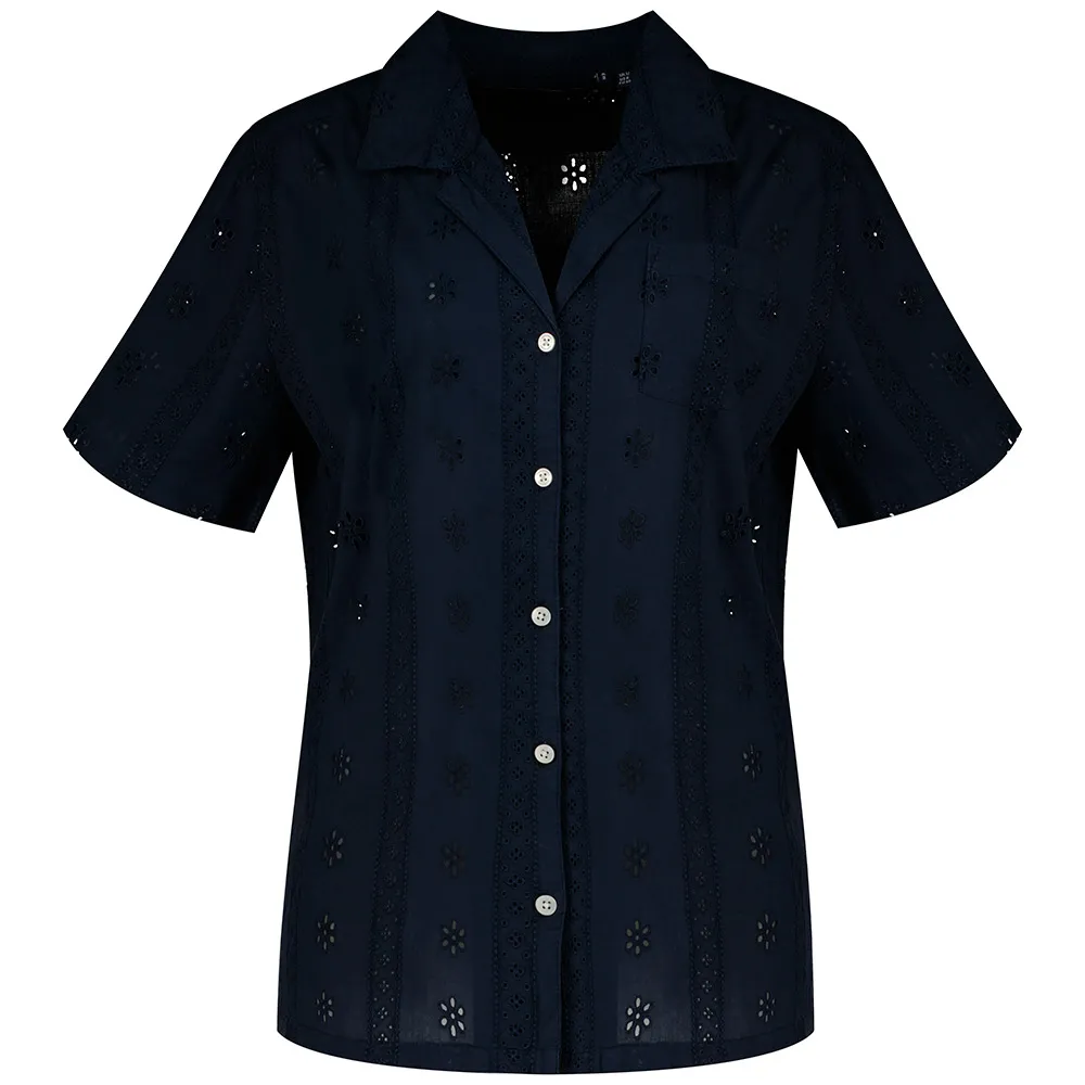 Superdry Heritage Broderie short sleeve shirt