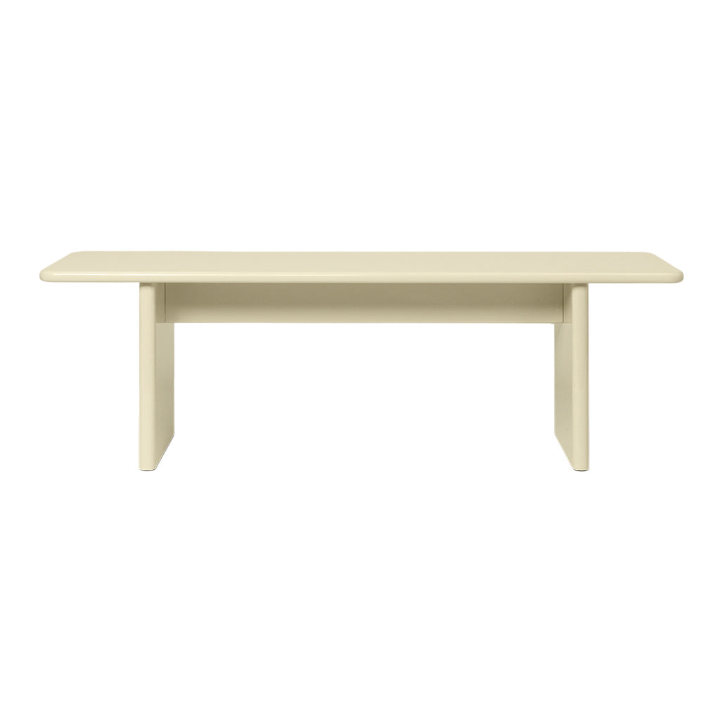 Ferm Living Rink Bankje - B 140 cm - Eggshell