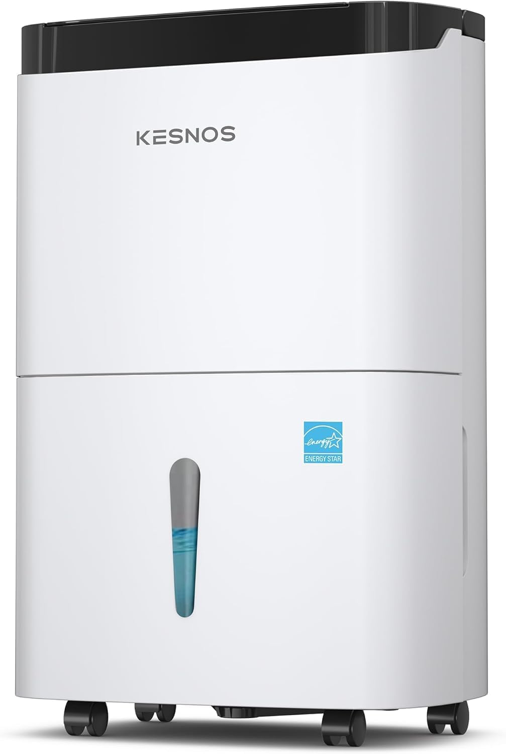 Kesnos 80 Pints Energy Star Dehumidifier for Home & Basement with Drain Hose, Ideal for Large Spaces up to 5,500 Sq. Ft., Featuring Auto Defrost & Self-Drying Function