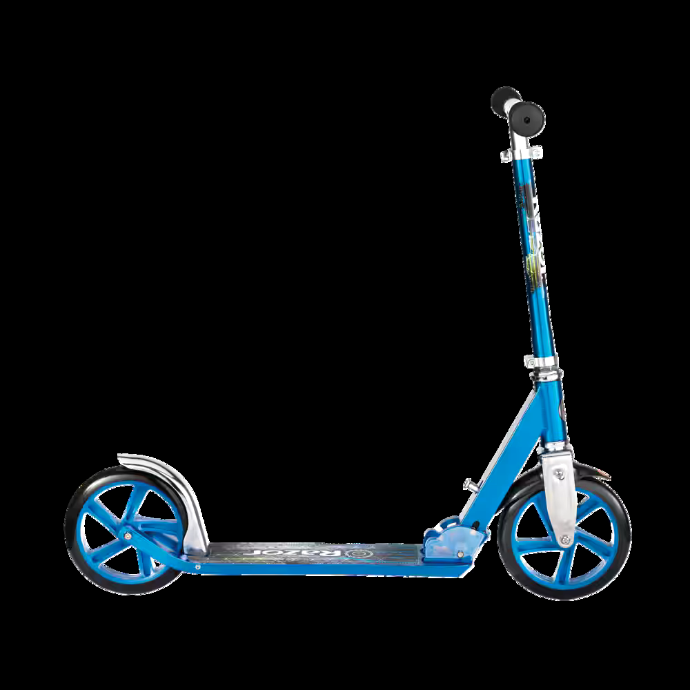 Razor A5 Lux Adjustable/Foldable Aluminum Kick Scooter, Teens (13-18 Years), Blue