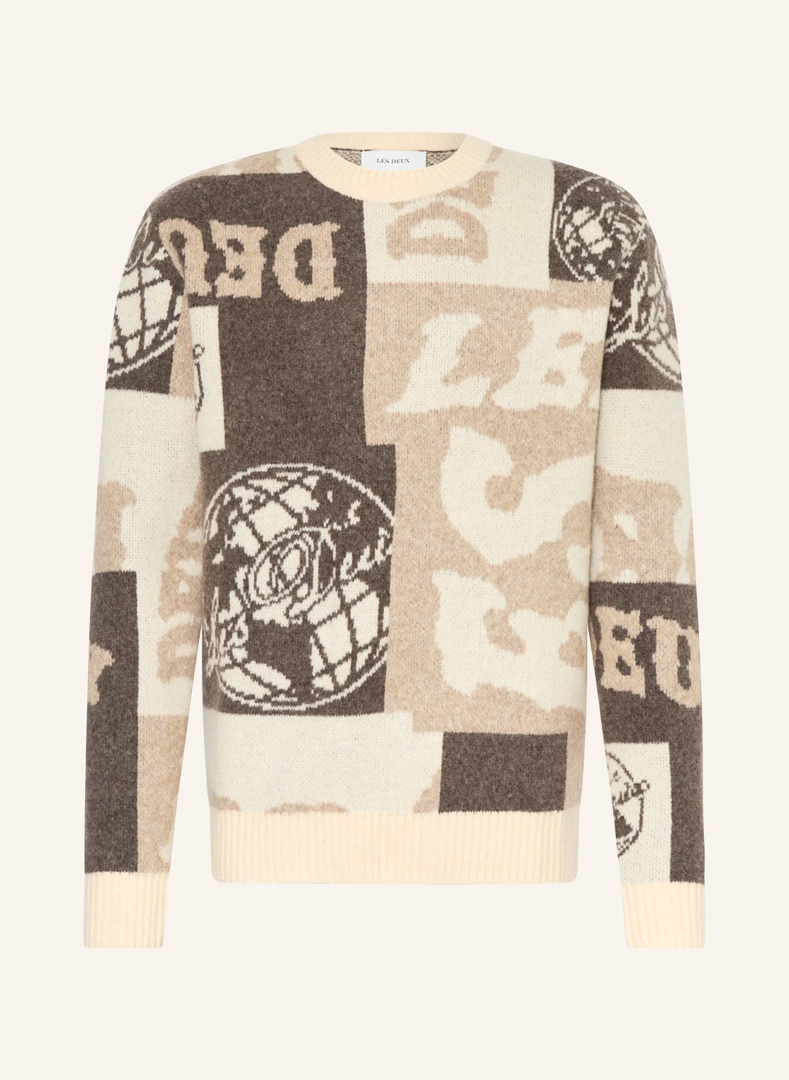 LES DEUX Pullover GLOBE
