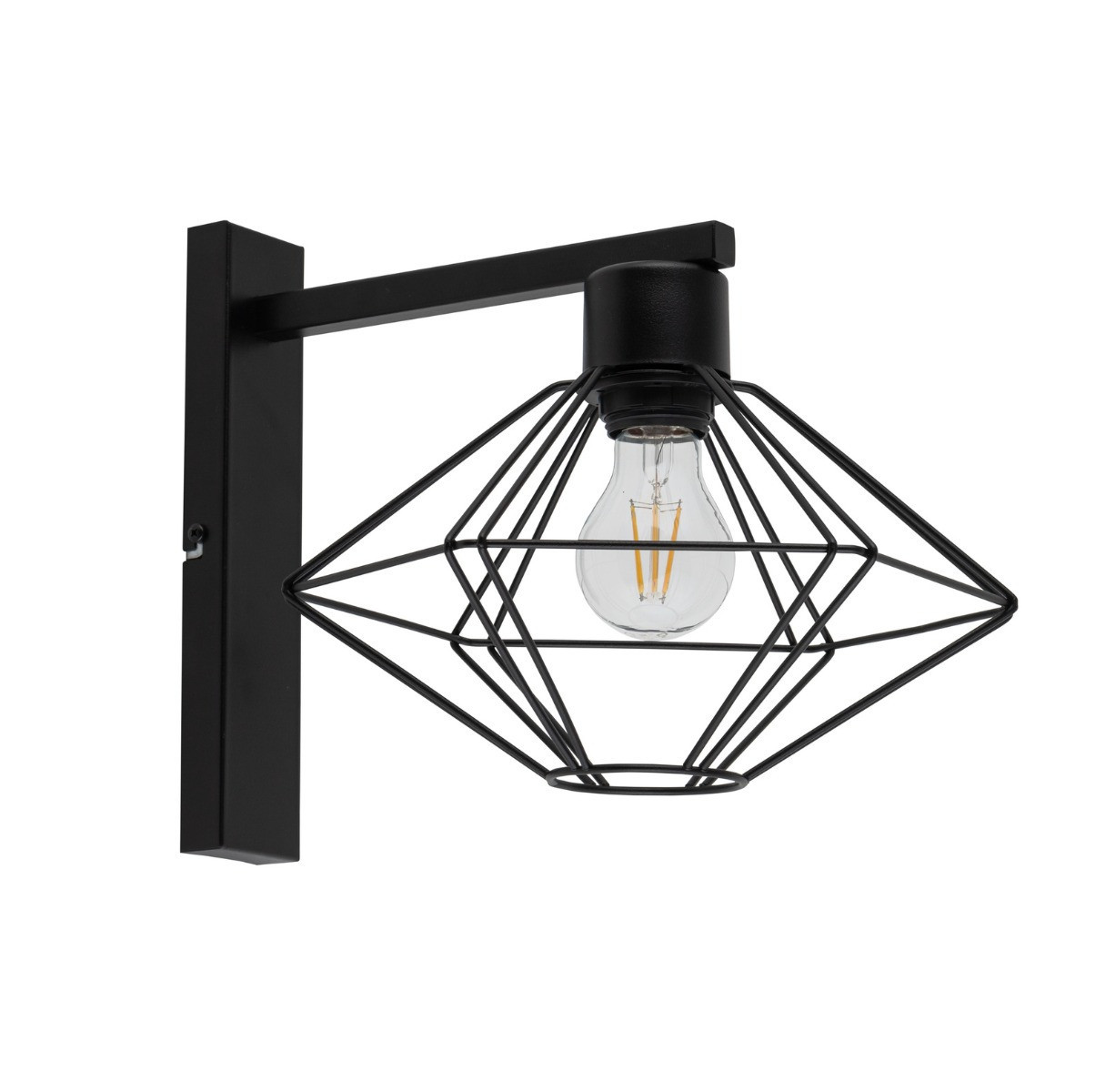 Kinkiet czarny Vario 1xE27x15W wym:25x28x35cm IP20 Sigma Lighting