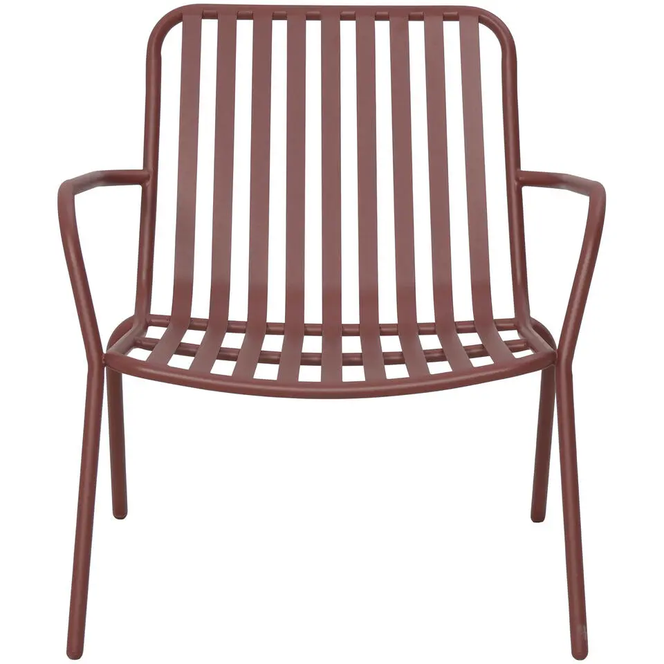 Loungestoel Vence - bordeaux - 68x65x65 cm