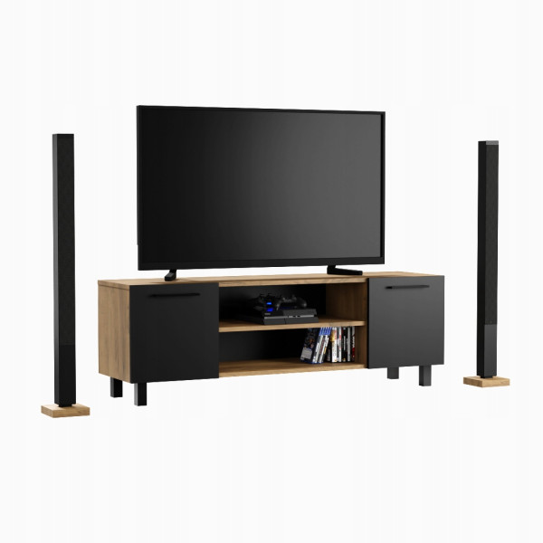 Stolik Rtv Szafka Pod Telewizor Loft 150Cm Dąb