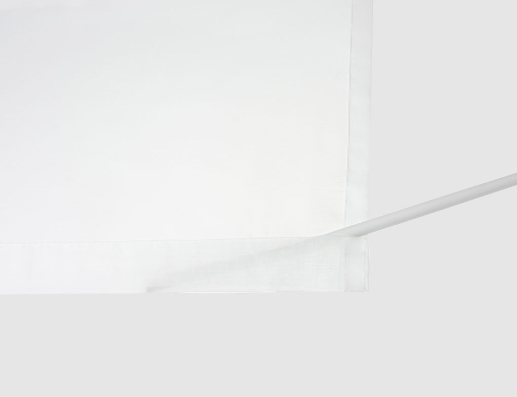 Beschwerungsstab Weiß