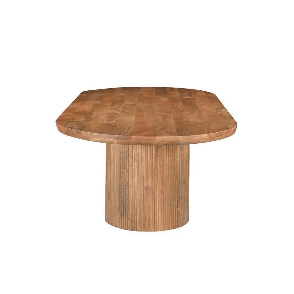 Livingfurn - Eetkamertafel Sevilla 300cm - Mangohout