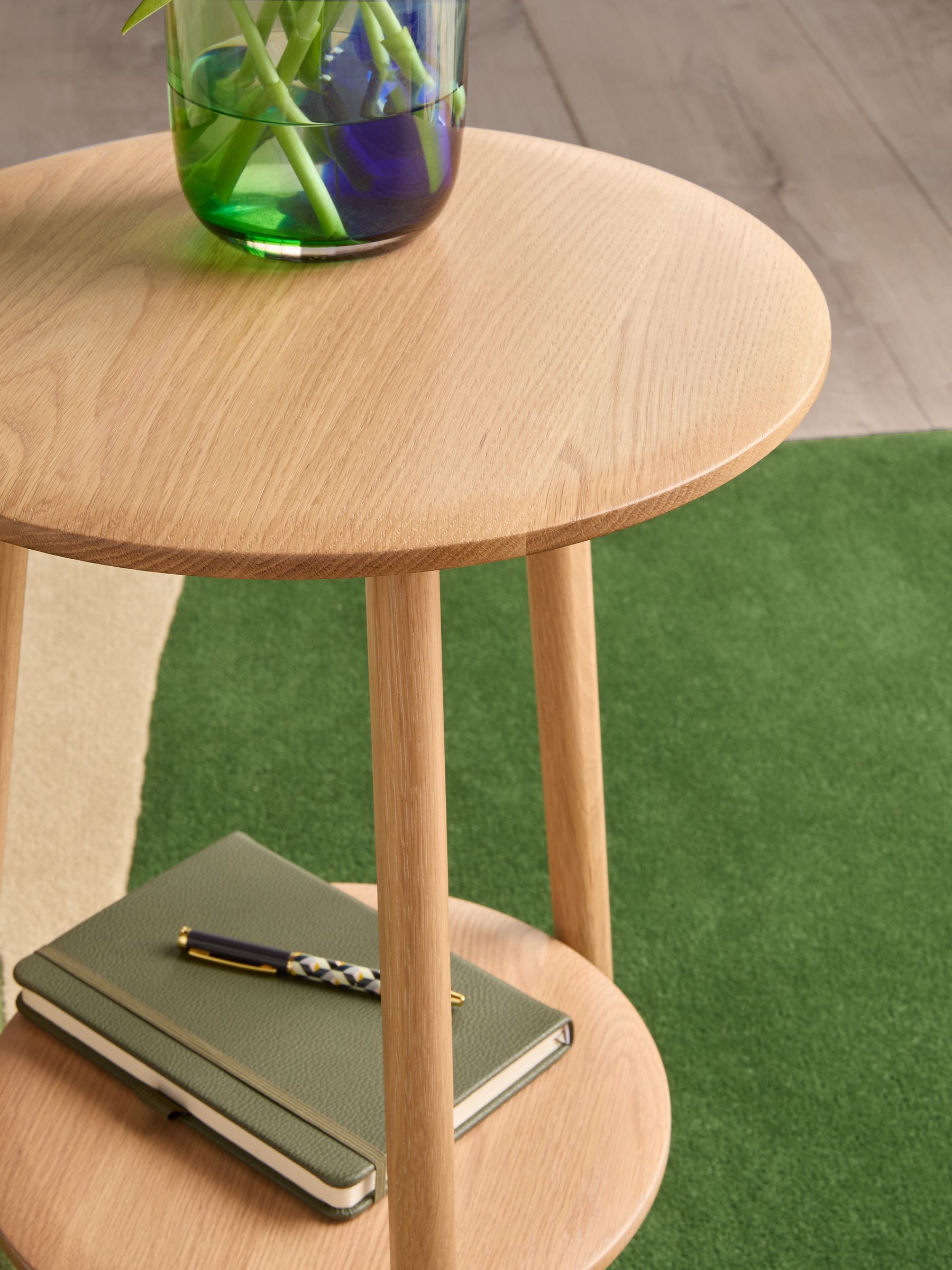 Jasper Conran London Oak Belgrave Side Table