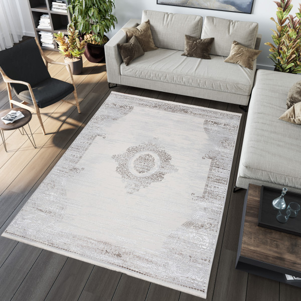 Dywan Chemex Sahara Nowoczesny K891D SH_ Beżowy 120x170
