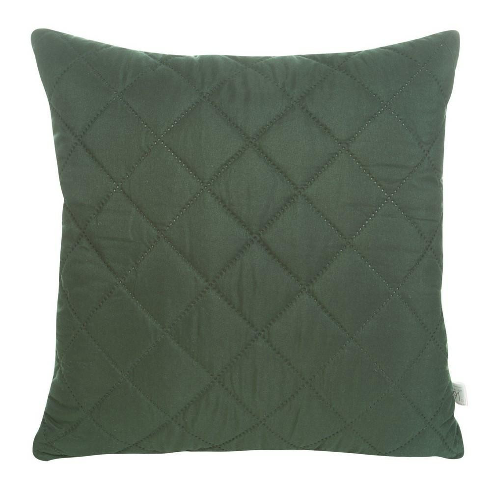 Poszewka 40x40 Alara 3 zielona ciemna geometryczny w romby