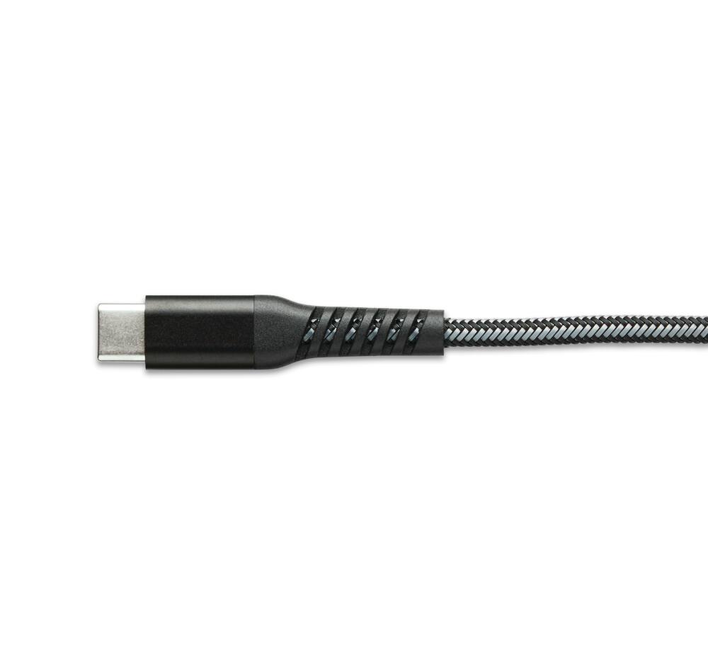 Bluehive Durable USB-A to Type-C Cable, Made With Dupont Kevlar Material, Black, 6-ft
