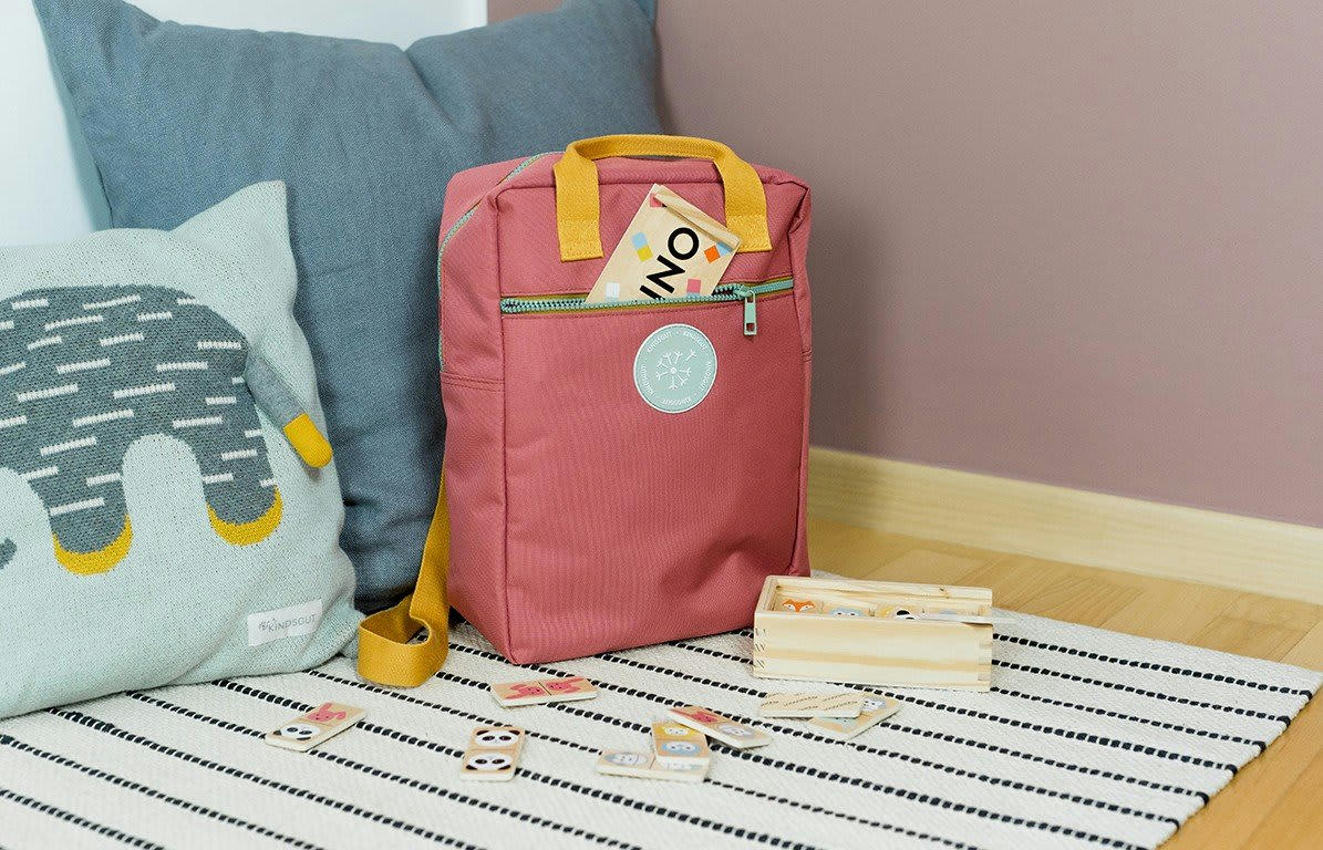 - Sac à dos pour enfants Maxi vieux rose 28x38x12 cm