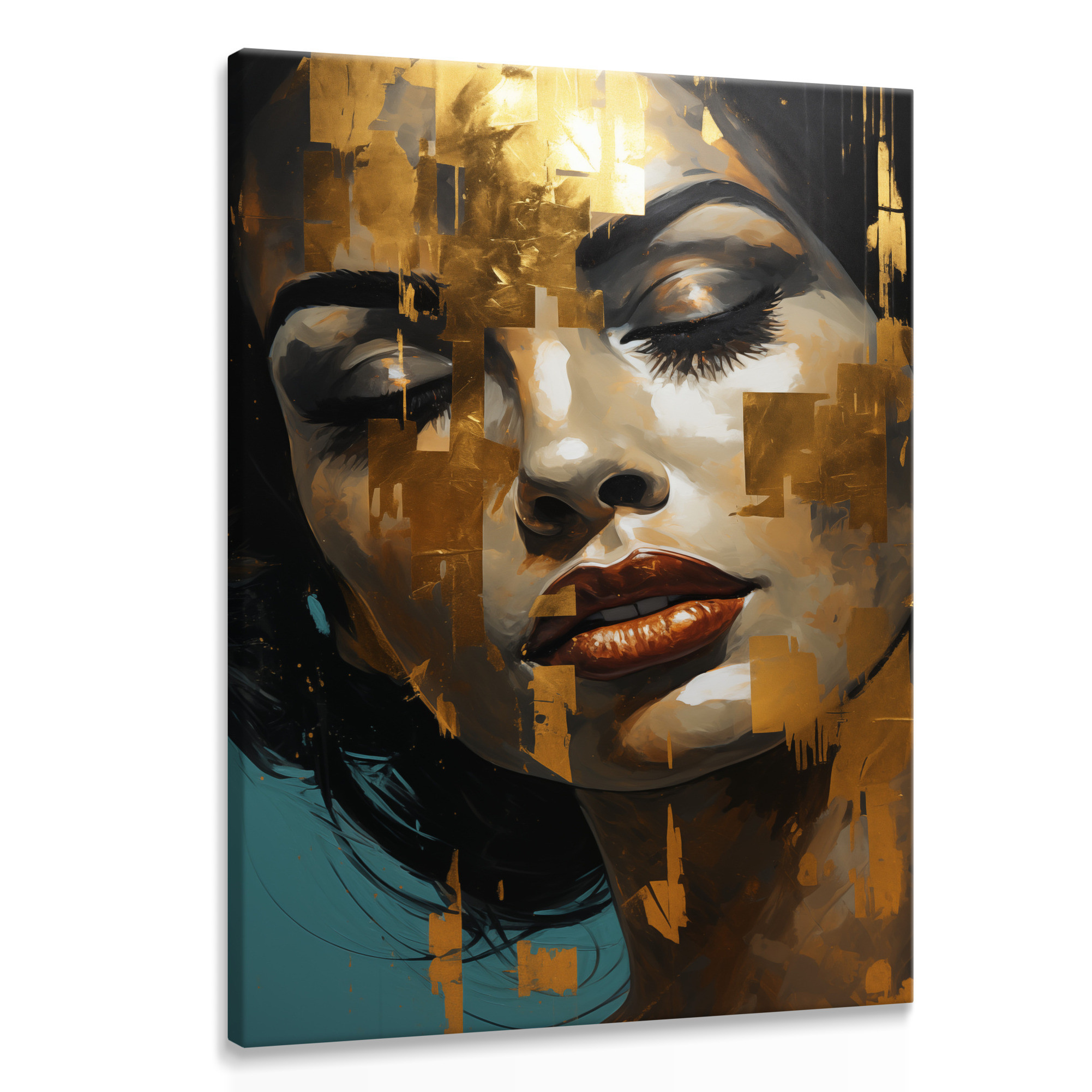 Obraz Nowoczesny Portret Kobiety W Stylu Glamour 20x30cm