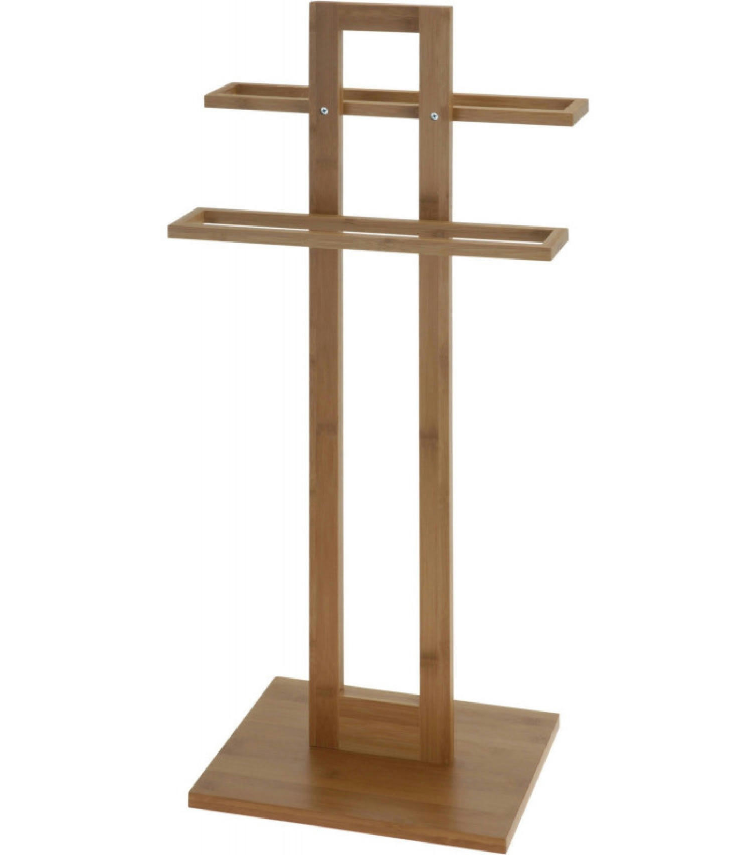 BAMBOU - Porte-serviettes sur pied en bambou