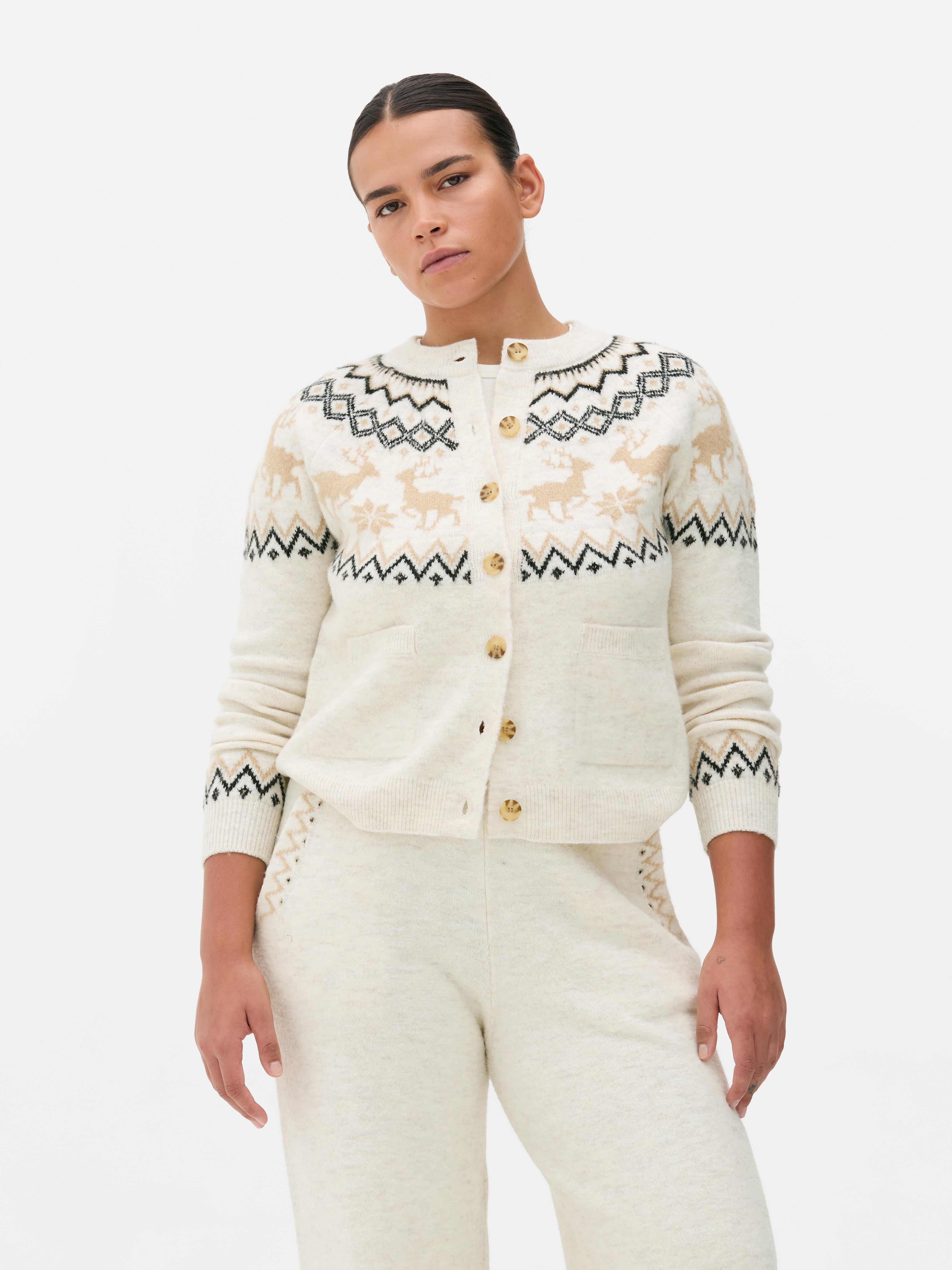 Christmas Fair Isle Cardigan