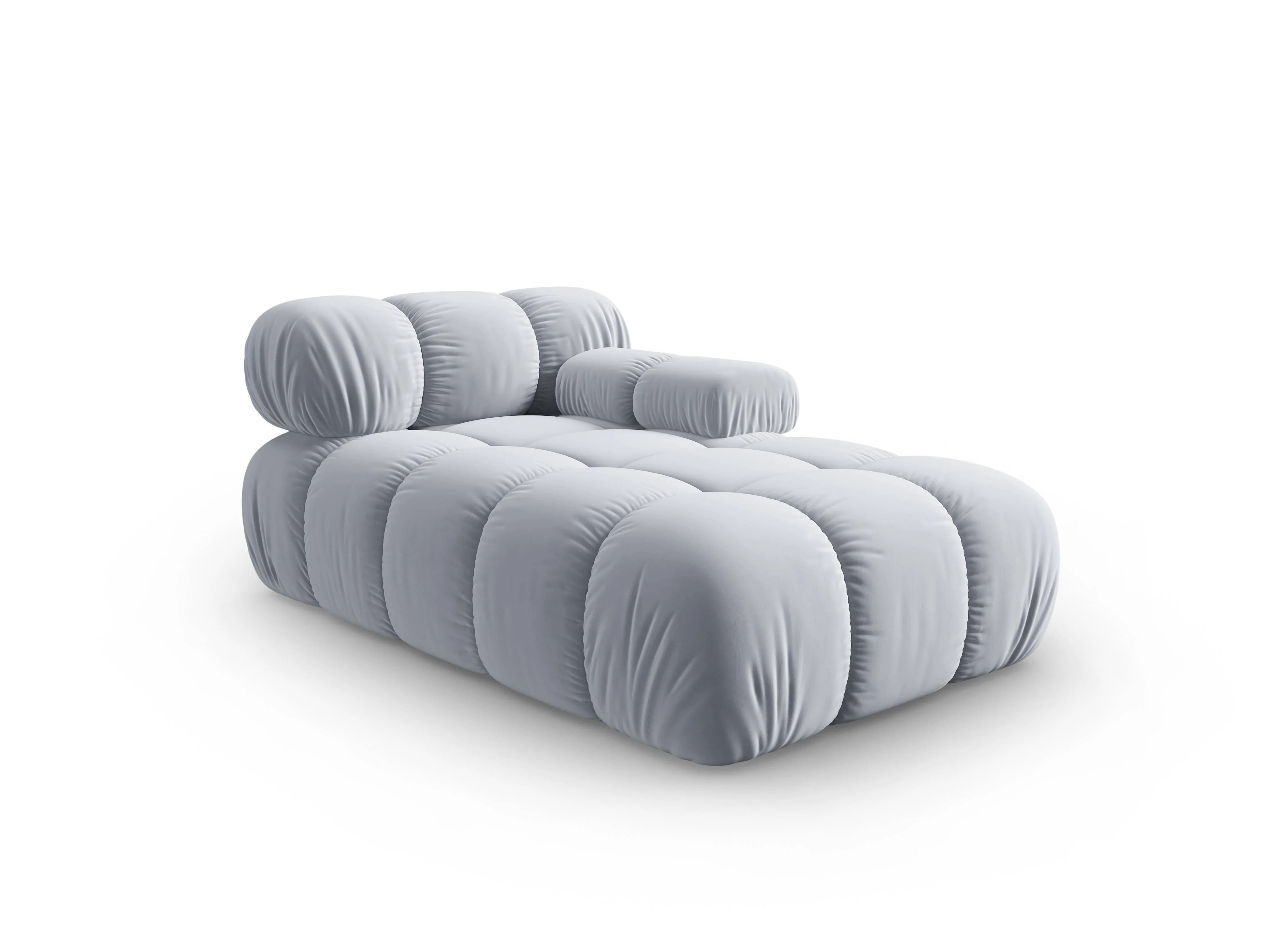 Modulair-chaise longue Tropea rechts velvet