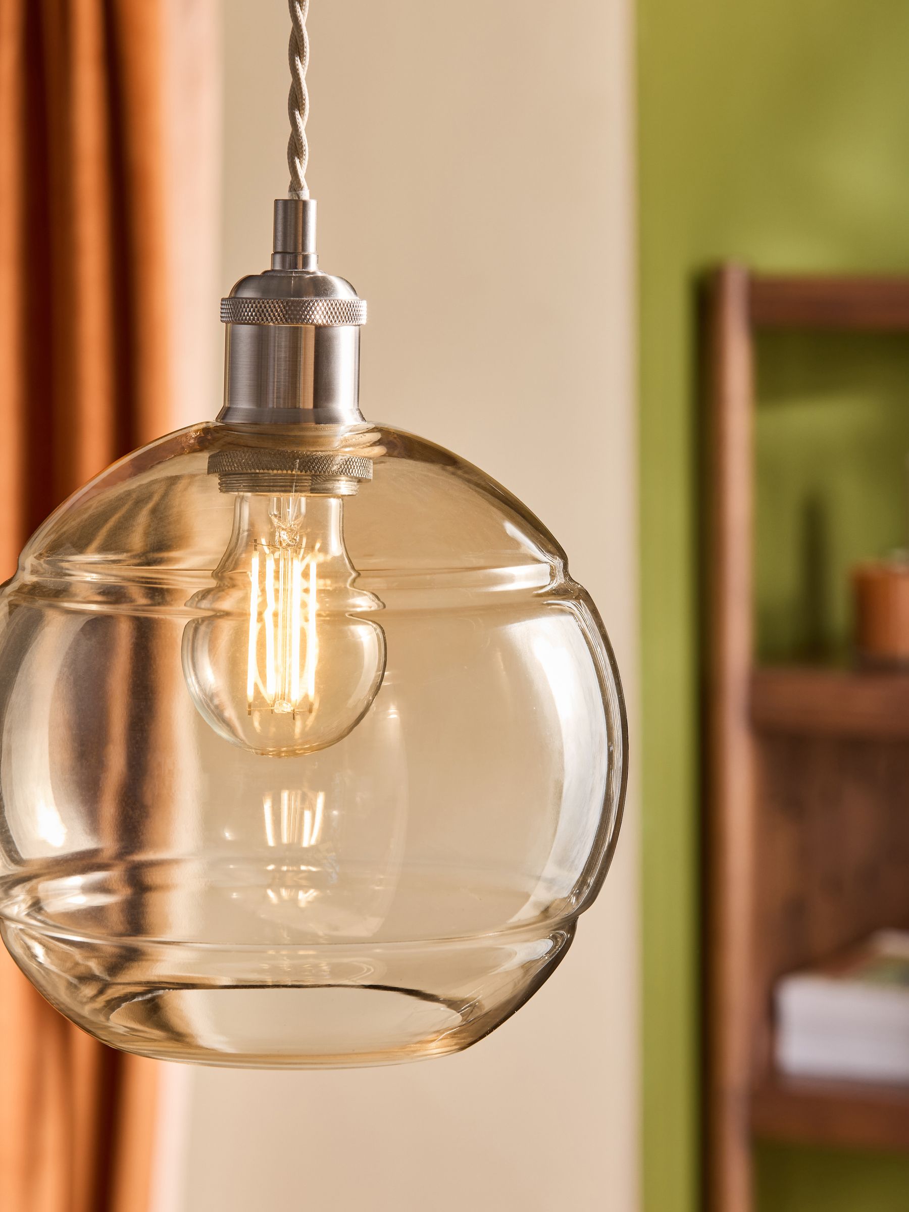 Champagne Mika Easyfit Glass Shade