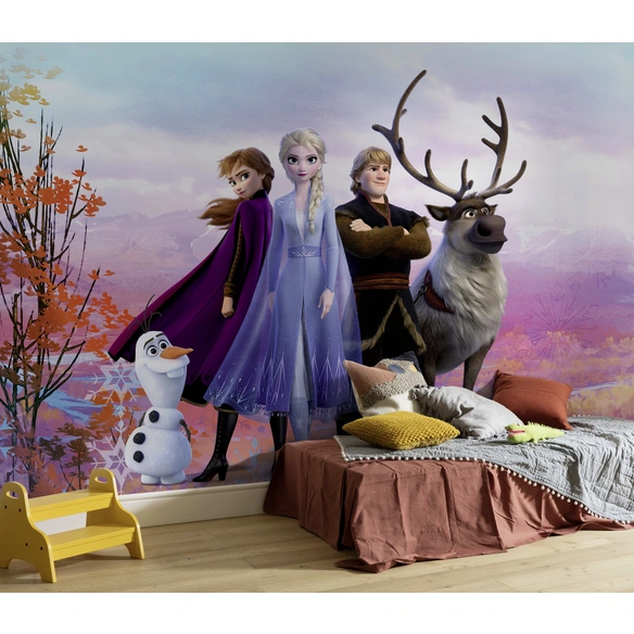 Papiertapete »Frozen Iconic«, Breite: 368 cm, inkl. Kleister