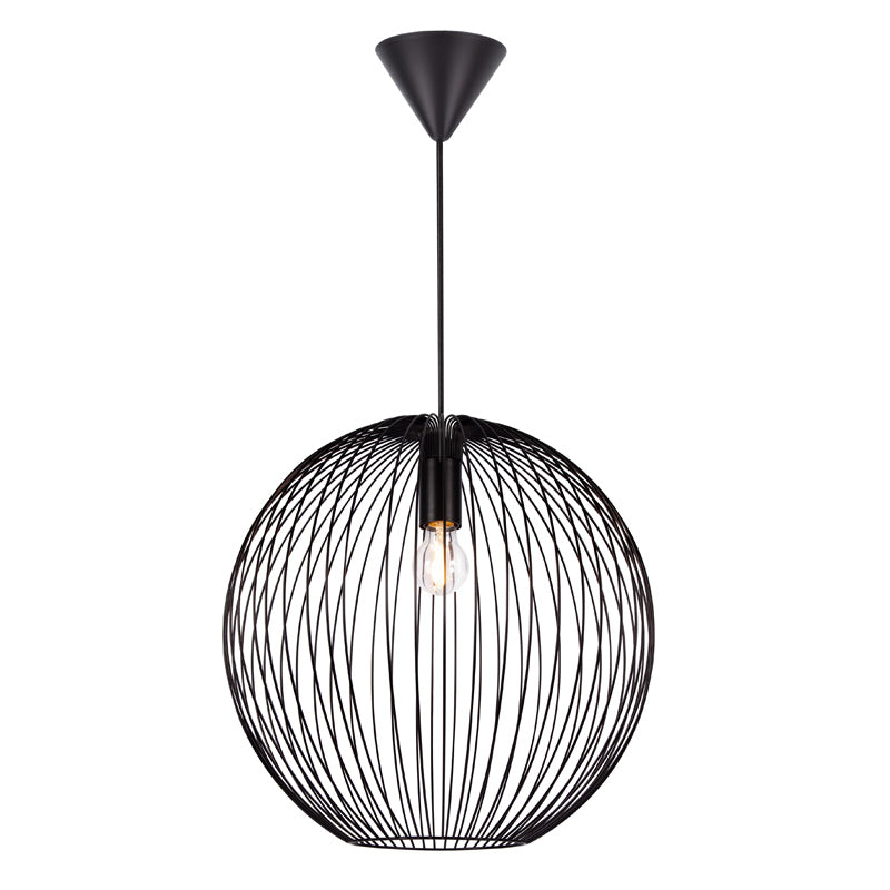 Nordlux Beroni Hanglamp - Ø45cm - E27 - Zwart