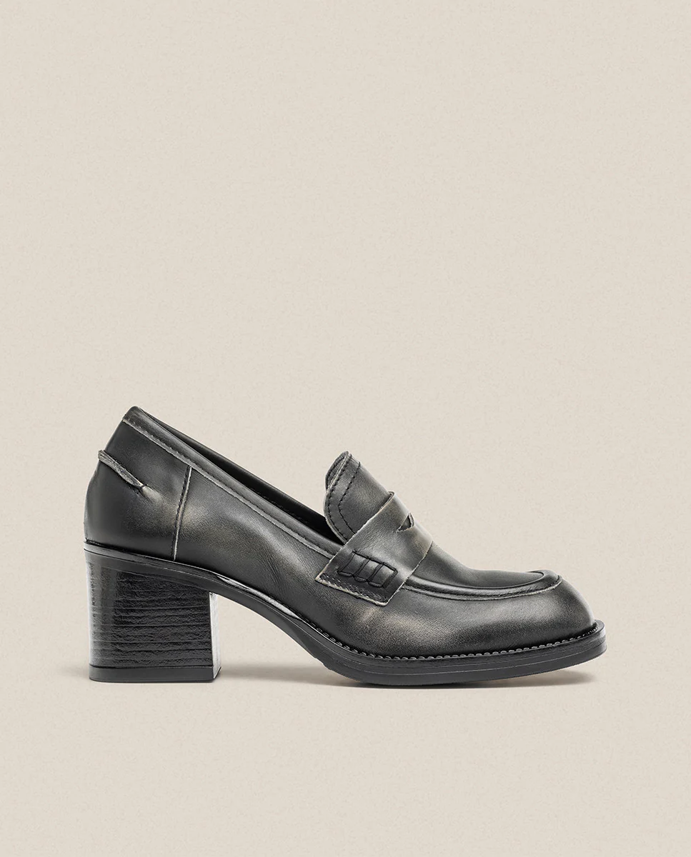 Zapato de tacón LANDAS-007 gris