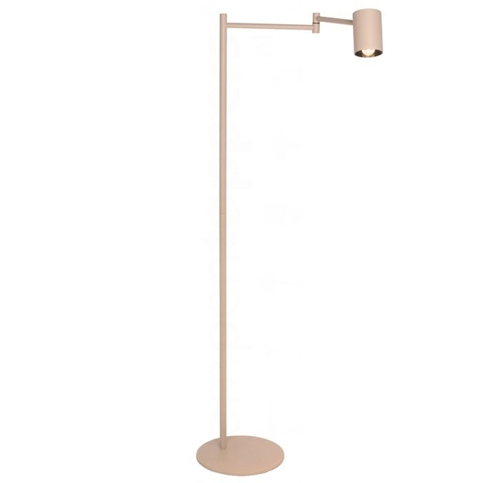 Freelight Freelight Vloerlamp Picchio Crème Zwenkarm LED 5.4 Watt