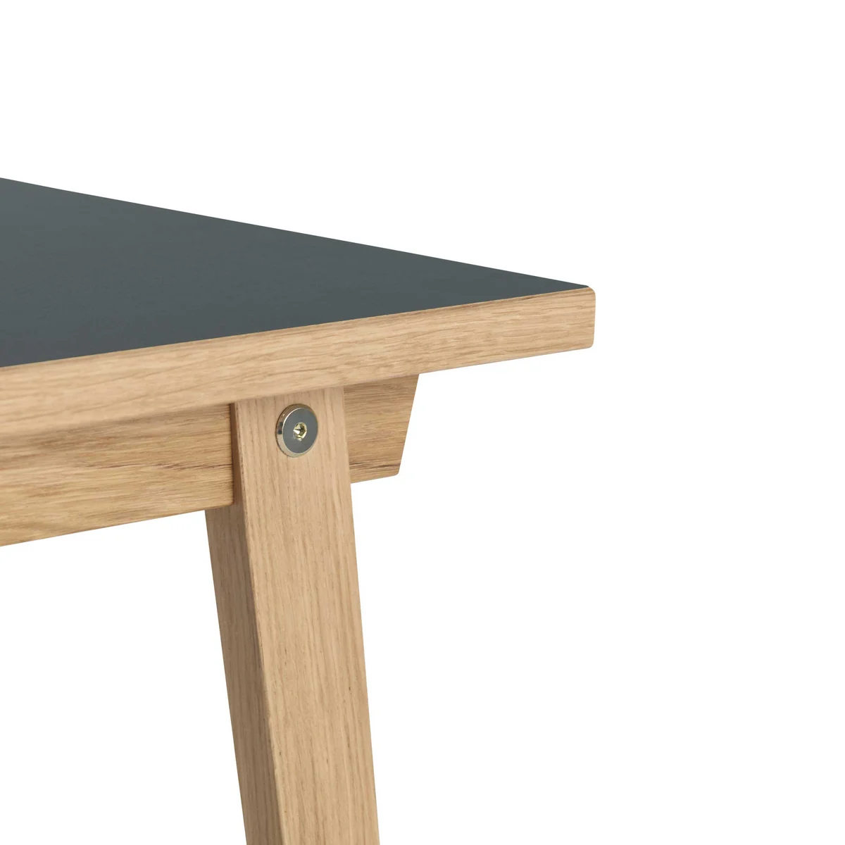 Normann Copenhagen - Slice Table Linoleum 84 x 160 cm, creme