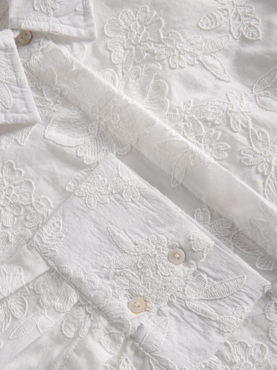Blouse With Embroidery