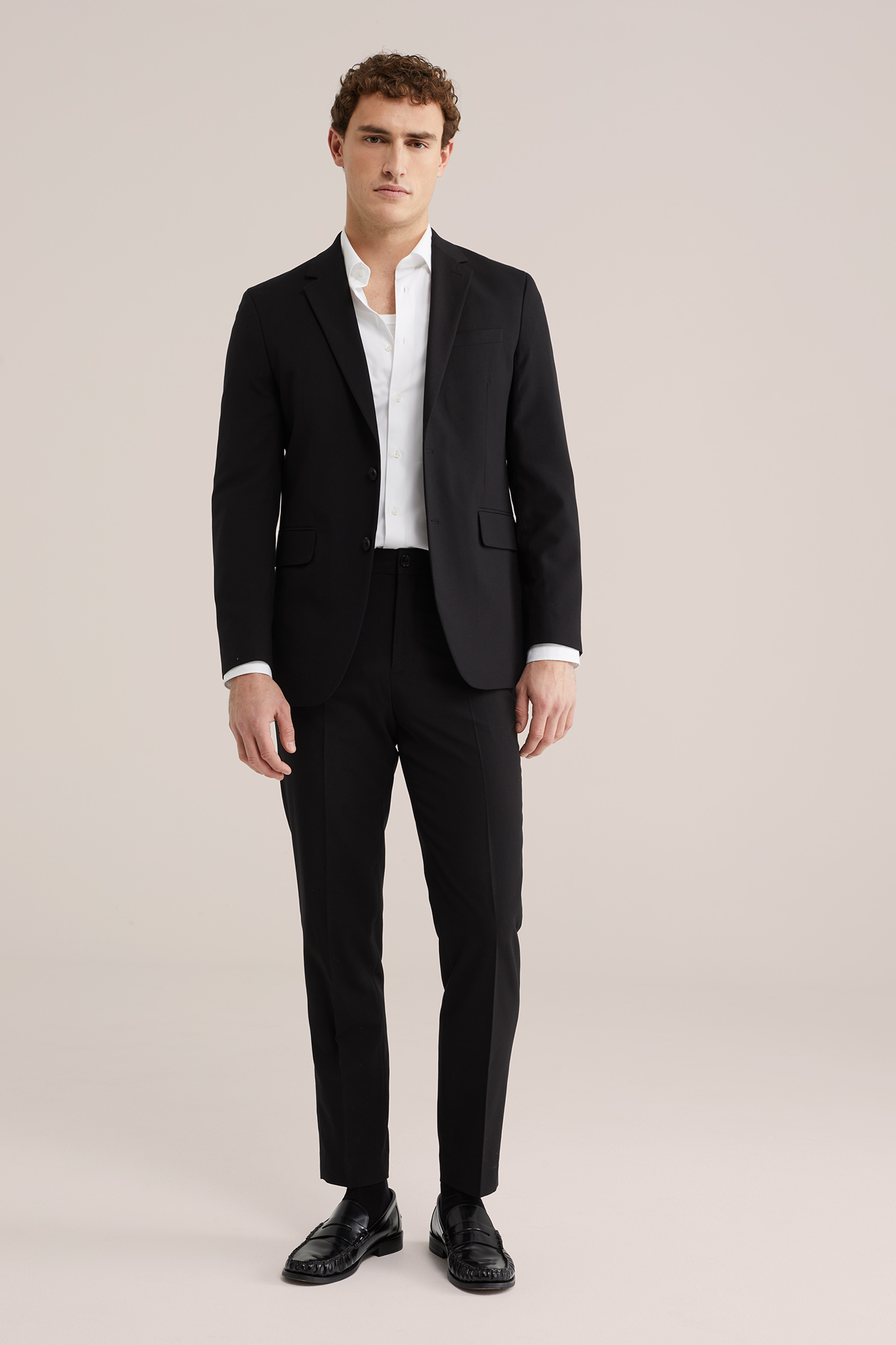 Heren slim fit blazer