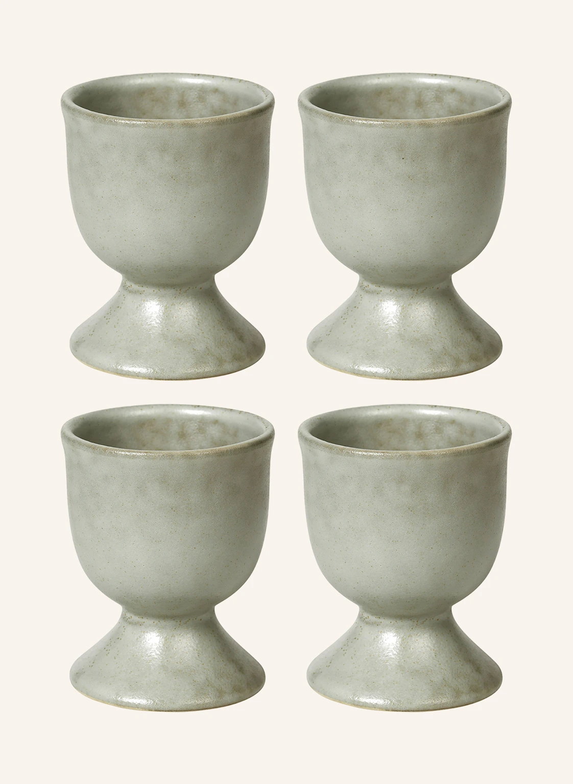 BROSTE COPENHAGEN 4er-Set Eierbecher NORDIC MARSH