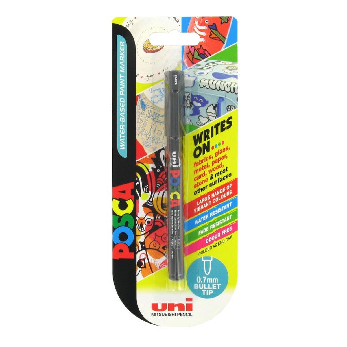 Uni-ball Posca 1MR Extra Fine Black