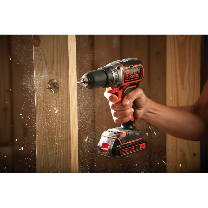Perceuse visseuse sur batterie Brushless 18 V BLACK DECKER