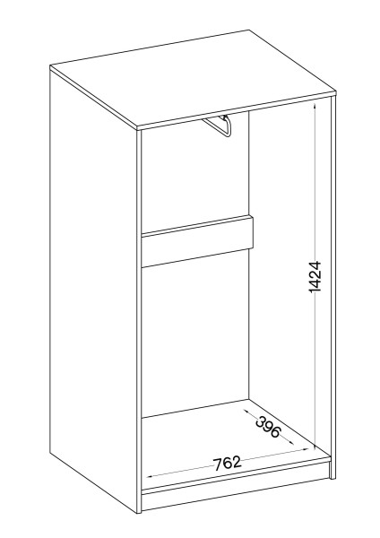 Szafa TEKSAS 108 2F8T JS
