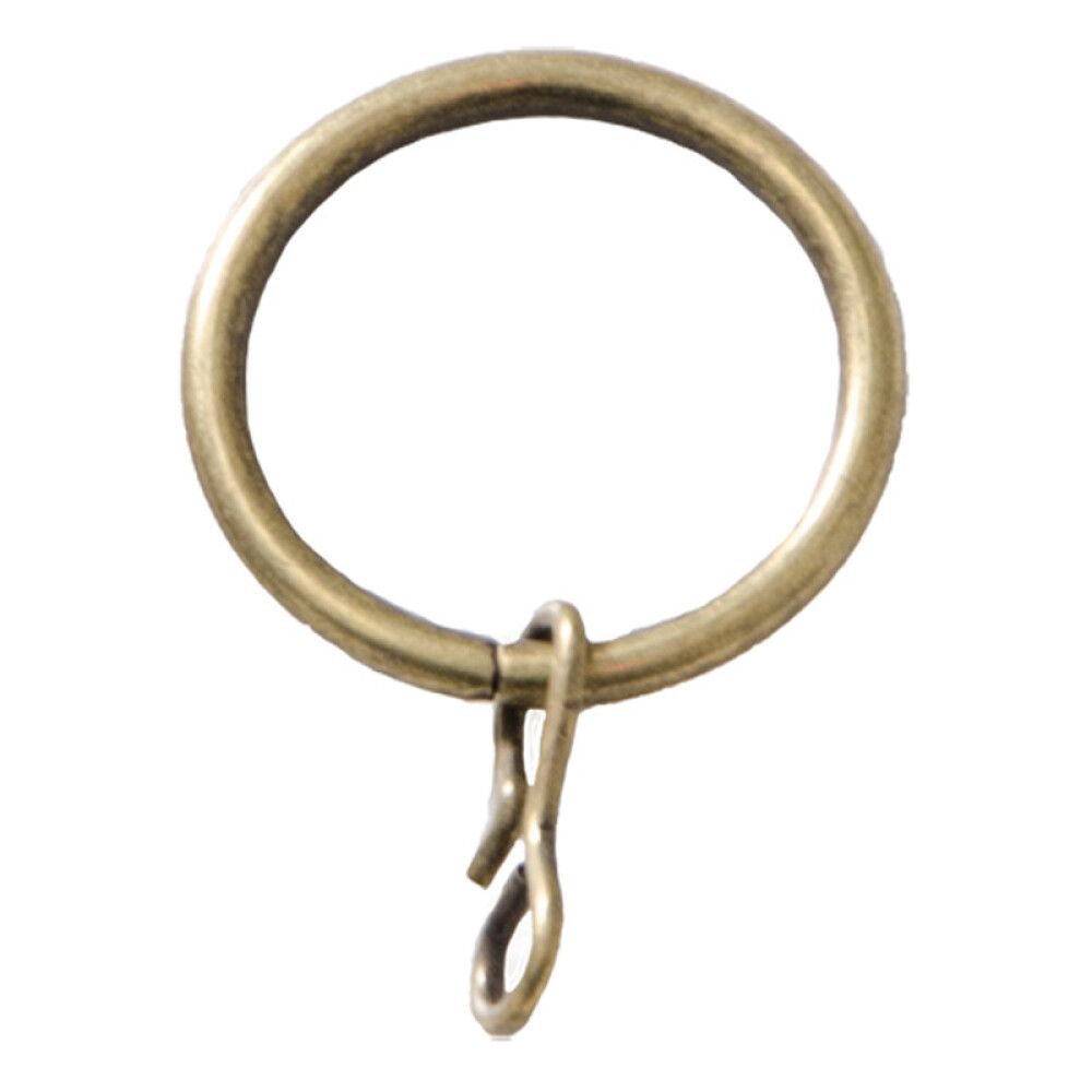 GARDINRING HASTA Ø32/38MM ANTIKKMESSING 10PK