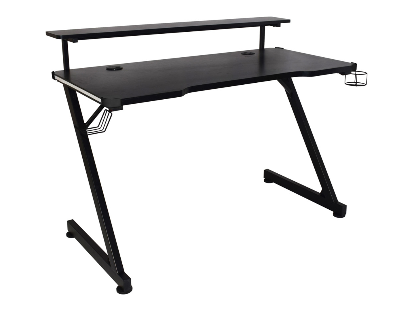 Biurko gamingowe Black 120 cm czarne