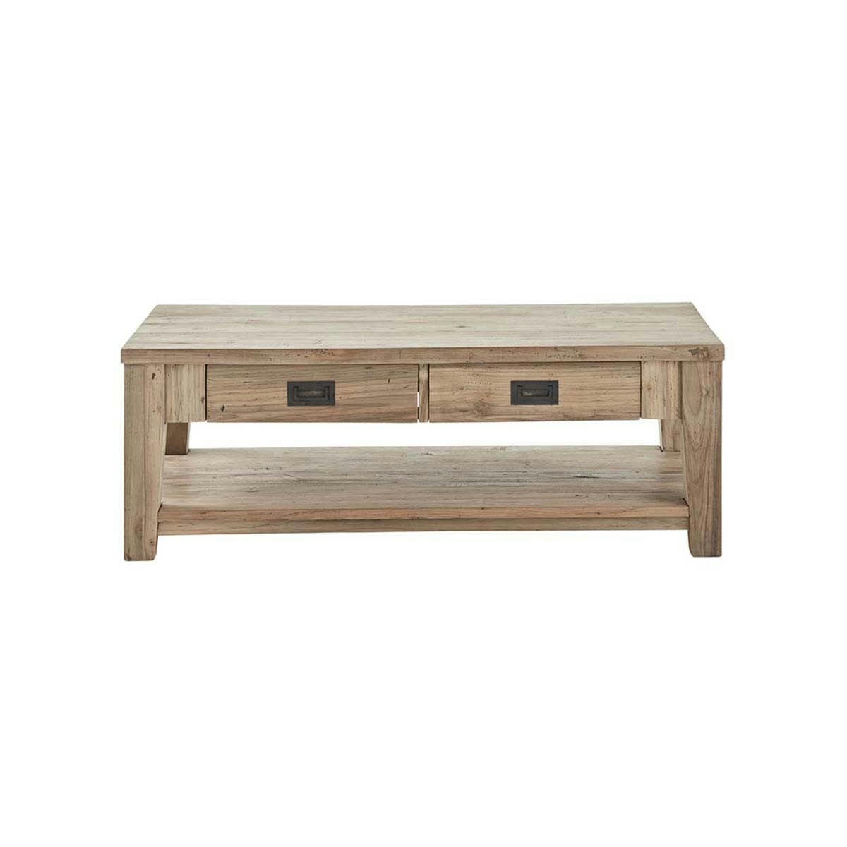 CARGO - Table basse en teck recyclé massif