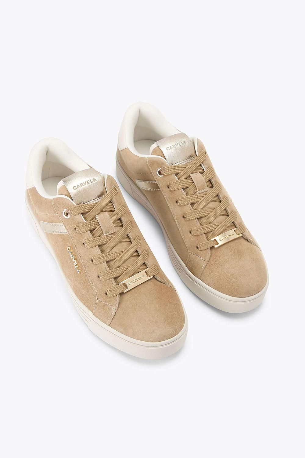 Carvela Daze' Suede Fabric Trainers