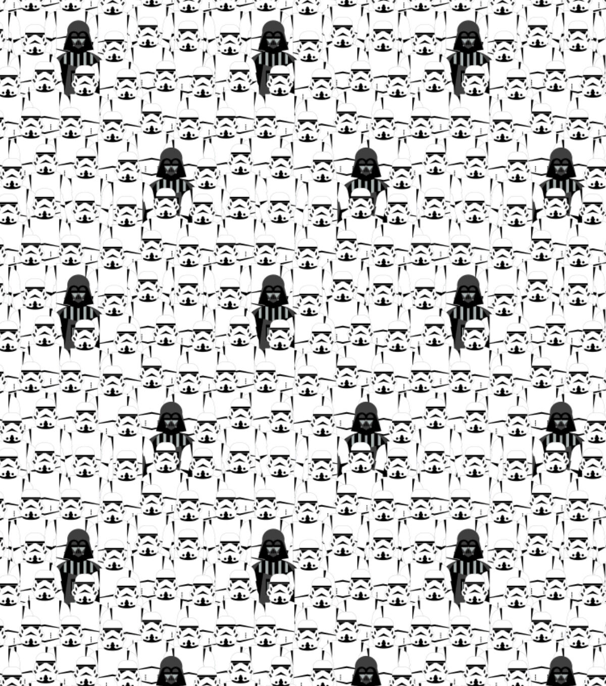 Star Wars Stacked Troopers Cotton Fabric