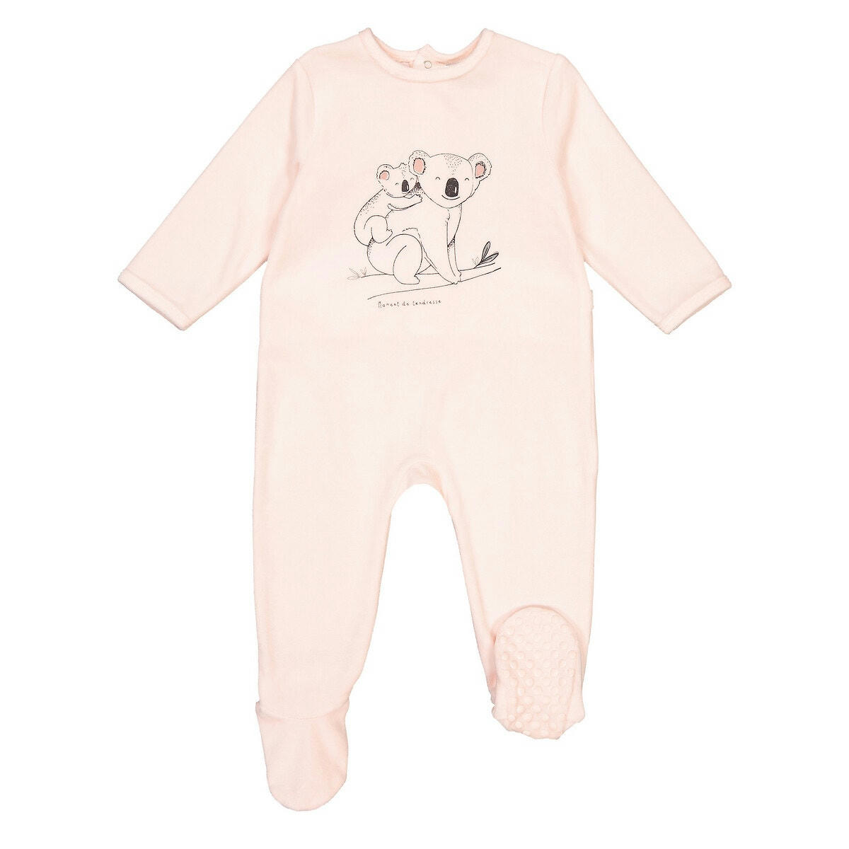 Pyjama 1 pièce en velours coton bio