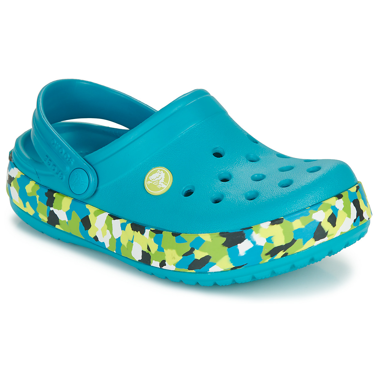 Crocs - Crocband Glow Confetti BandCgK - Blue