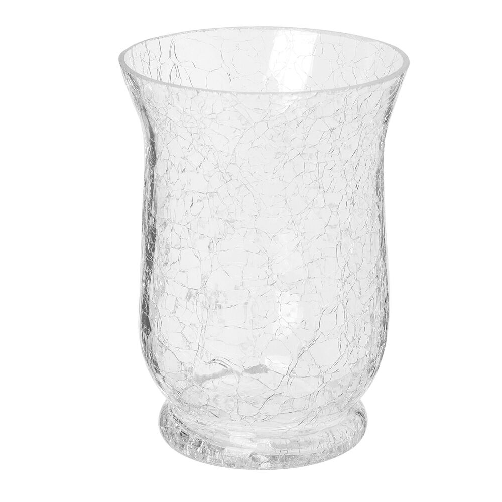 Castiçal em vidro CRAQUELE