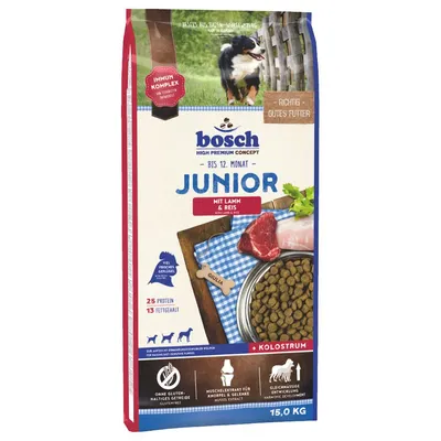bosch Junior Lamb & Rice Dry Dog Food